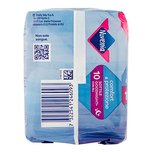 Nuvenia Assorbenti Notte con ali da 10 pezzi