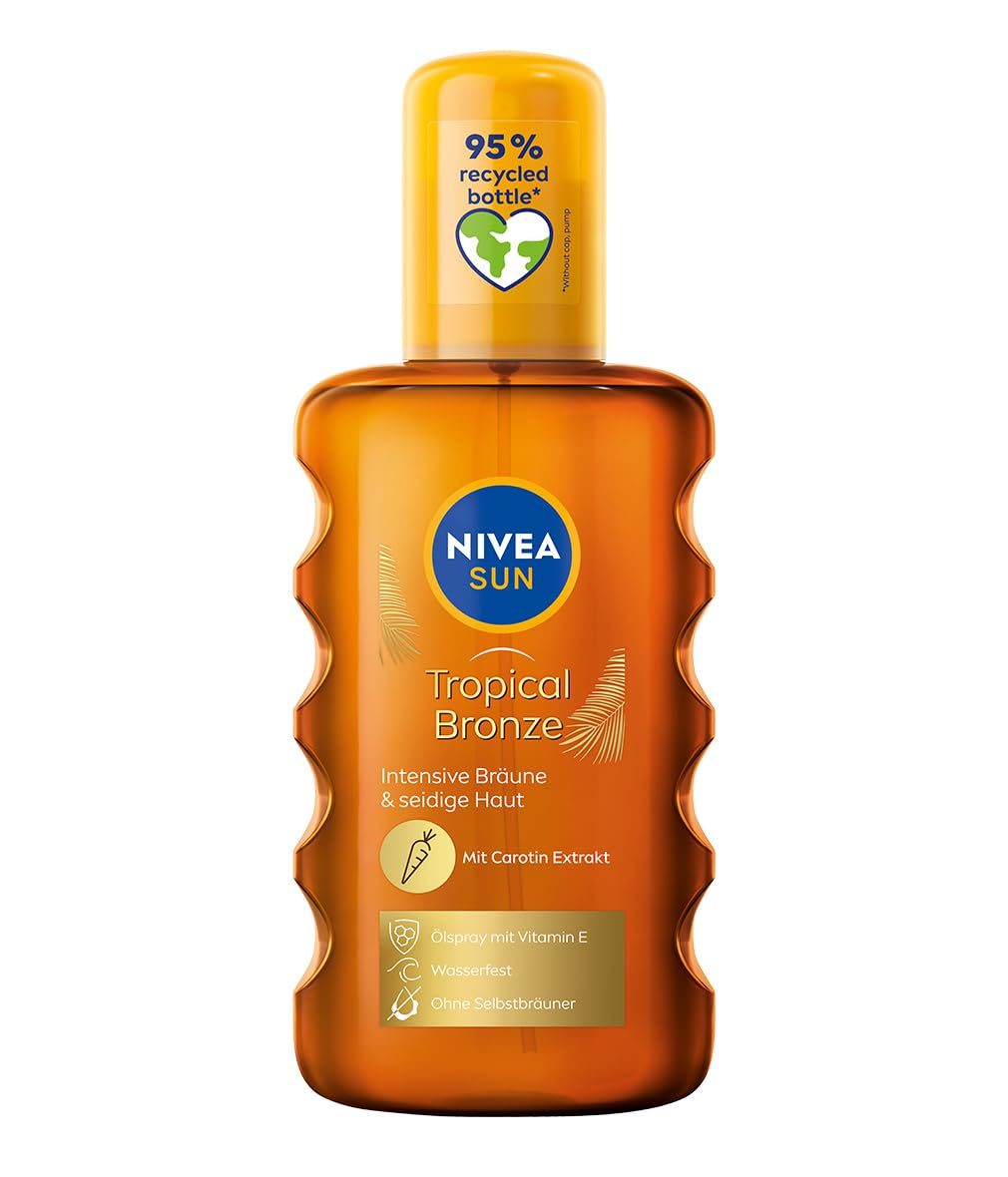 NIVEA Sun Carotene Spray olio solare, 200 ml