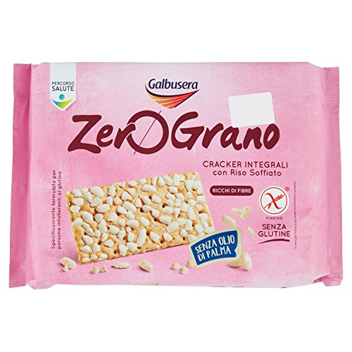 ZeroGrano - Cracker Integrale, Senza Glutine - 2 confezioni da 10 pezzi da 36 g [20 pezzi, 720 g]