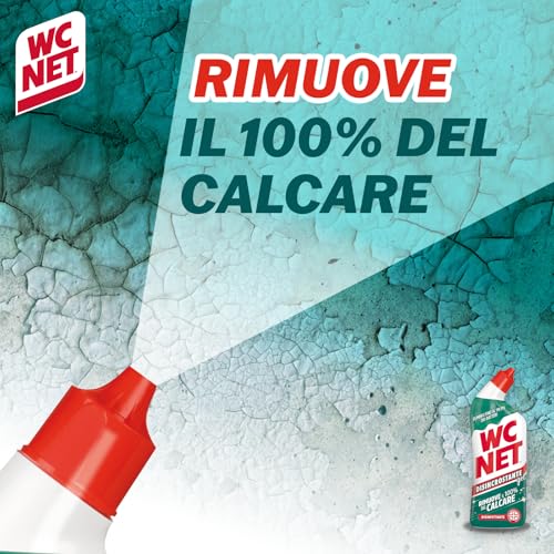 Wc Net - Disincrostante Disinfettante Gel per Sanitari e Superfici, Pulitore Liquido per Wc, 700 ml x 3 Confezioni