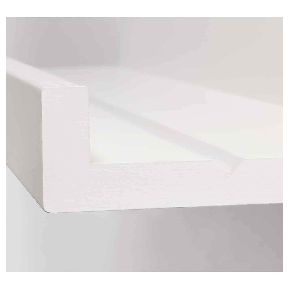 Ikea Mosslanda - Scaffale per foto da cucina, ufficio, 55 cm, colore: Bianco