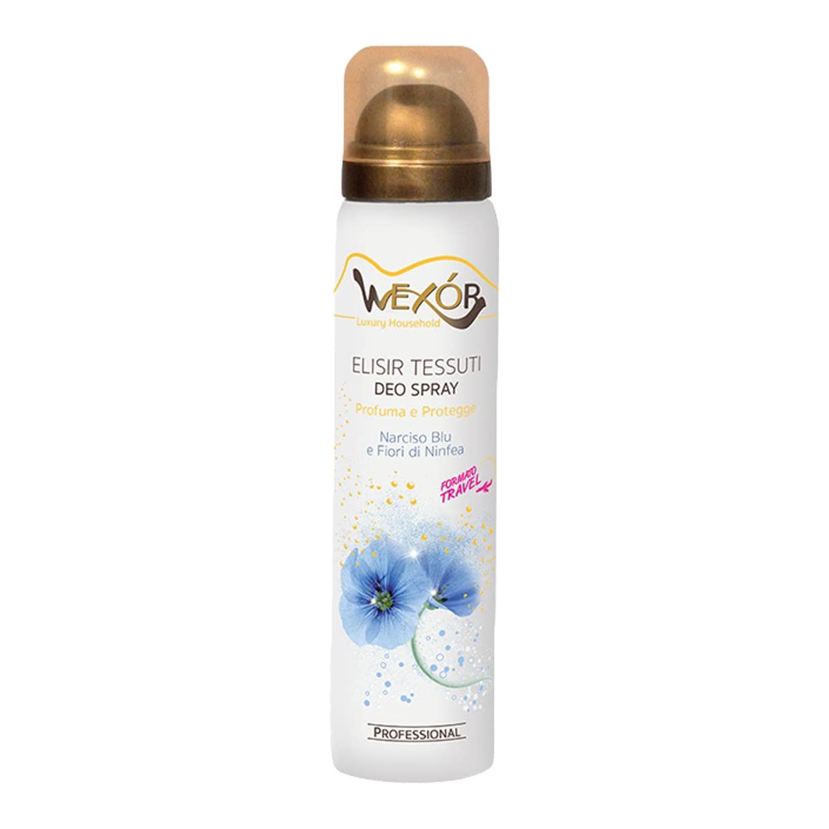 Ipershop Express ELISIR Tessuti Deo Spray - Narciso Blu e Fiori di Ninfea 100 ml