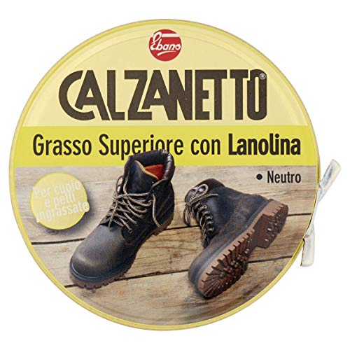 Calzanetto Grasso Superiore con Lanolina, Trattamenti e Lucidi Scarpe Unisex-Adulto, Multicolore, 9.3 Cmx 93 Cmx 93 cm