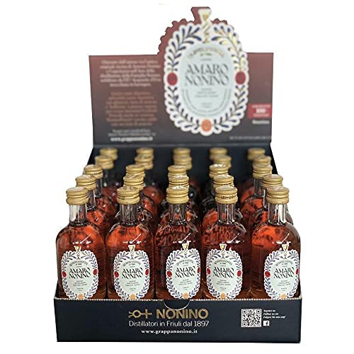 NONINO AMARO QUINTESSENTIA MIGNON MINIATURE 5 CL - 25 BOTTIGLIETTE