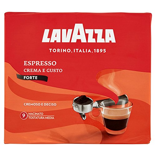 Lavazza Espresso Crema e Gusto Forte Miscela di Caffè - 500 gr