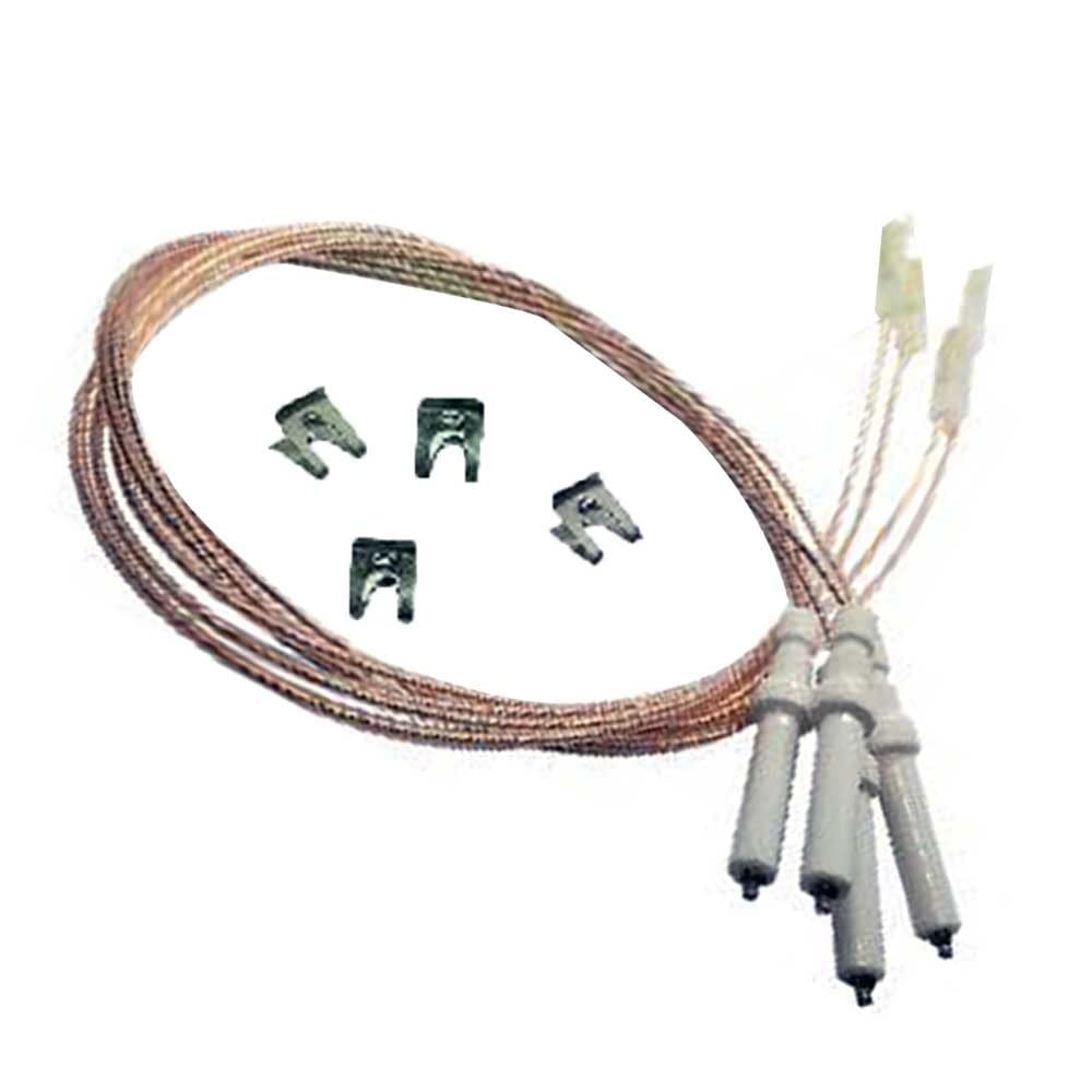 CG94 - Set di 4 Candelette Elettroniche per Accensione Piano Cottura a Gas | Diametro 5.5 mm, Altezza 21 mm | Compatibilità Universale | Facile Installazione