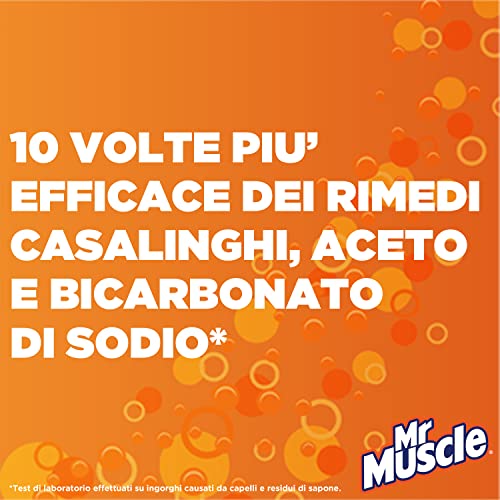 Mr Muscle Schiuma Elimina Odori per Tubi e Scarichi, SICURO PER I TUBI - Formato Scorta da 12 Pezzi da 500 ml