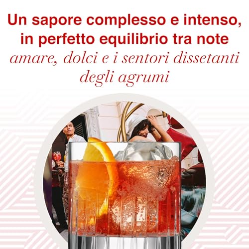 MARTINI Bitter Aperitivo, 25% ABV, 100cl / 1L, Infuso con Erbe Aromatiche Selezionate a Mano