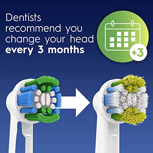 Oral-B Precision Clean - Testine di ricambio con setole CleanMaximiser, per una pulizia ottimale, 10 pezzi