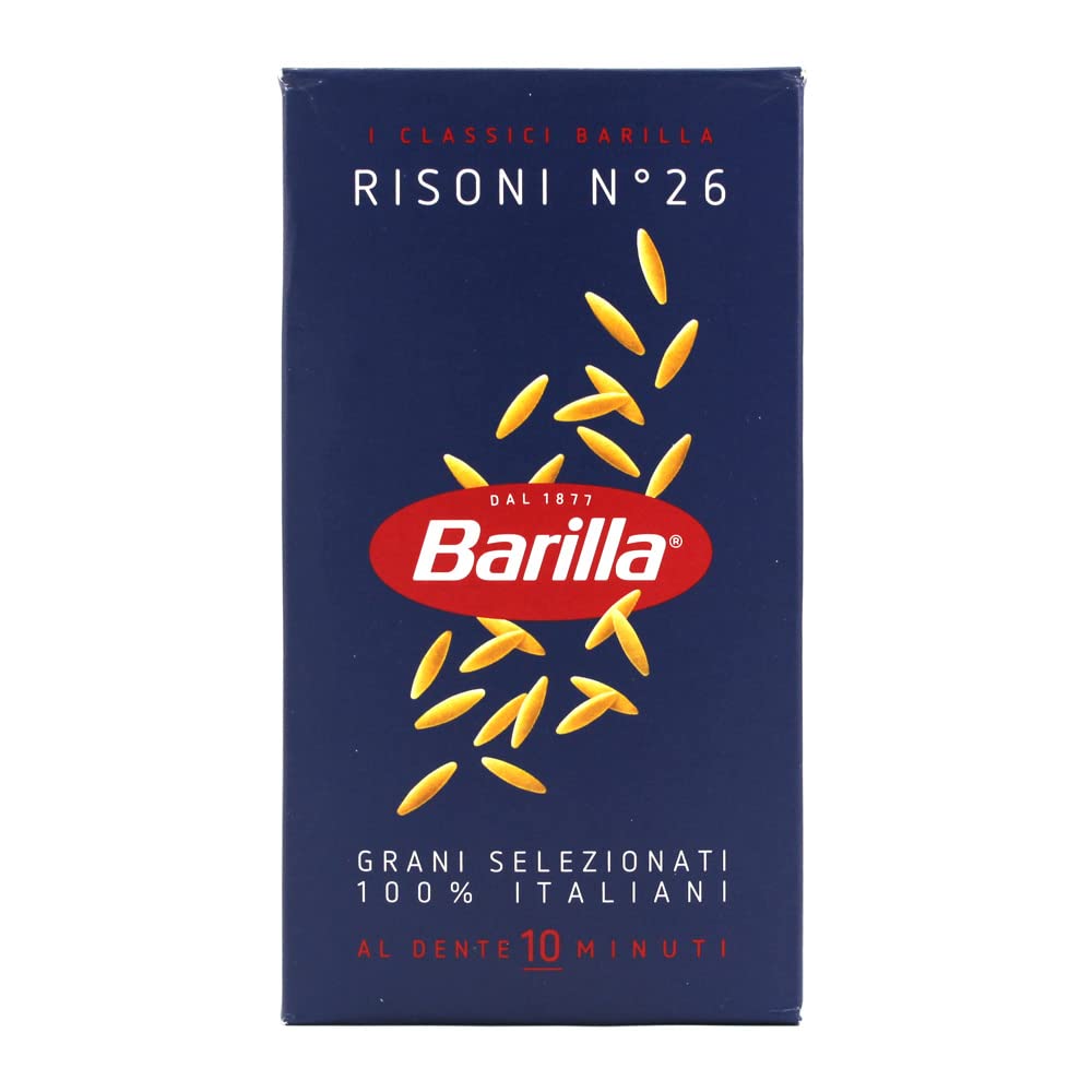 Barilla 20 x Risoni No. 26 Pasta Italiana 500 g