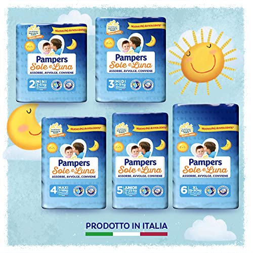 Pampers Sole e Luna Pannolini