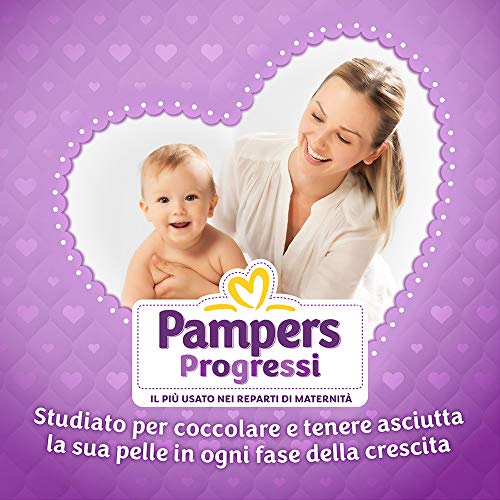 Pampers Progressi Junior, 114 Pannolini, Taglia 5 (11-25 Kg)