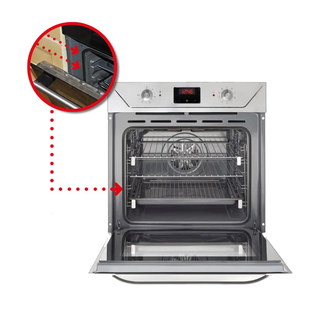 CG94 - Guarnizione Universale per Forno ad Incasso 1420mm | Compatibile con Rex e Aeg | Gomma Resistente al Calore | Facile Installazione