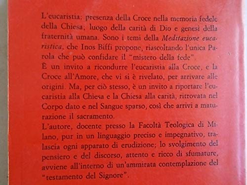 Meditazione eucaristica