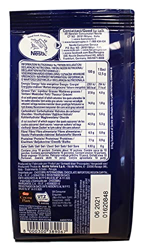 Baci Perugina Classico Cioccolatini Fondente Luisa con Gianduia Nocciola, 125g