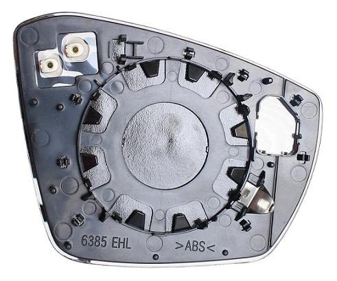 CG94 PIASTRA SPECCHIO TERMICA- VETRO ASF. - Posizione Sinistra [Lato Guida] Per Auto: T-ROC