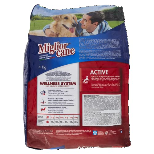 Miglior Cane Active, Manzo - 4 kg