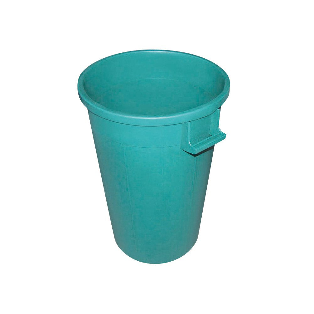 Bidone industriale verde 100Lt Ø53xH66cm senza coperchio per alimenti P480100V