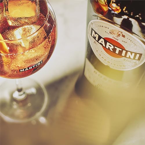 Martini L'Aperitivo Rosso, 6 bottiglie da 1000 ml (Totale 6000 ml)