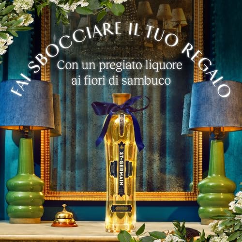 St-Germain Liquore Artigianale ai Fiori di Sambuco e Hugo Cocktail Kit con liquore