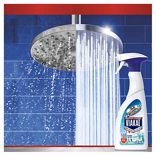 Viakal Anticalcare, Detersivo Spray per Bagno, 1 bottiglia da 500 ml,