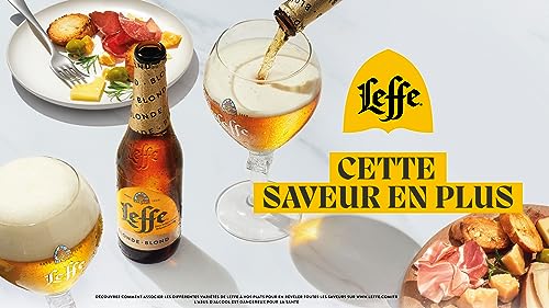 Leffe Ambree Birra, Bottiglia