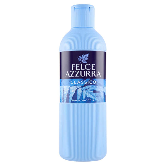 Felce Azzurra Bagnodoccia Classico, Idratante - 6 Confezioni da 650 ml - Totale: 3900 ml