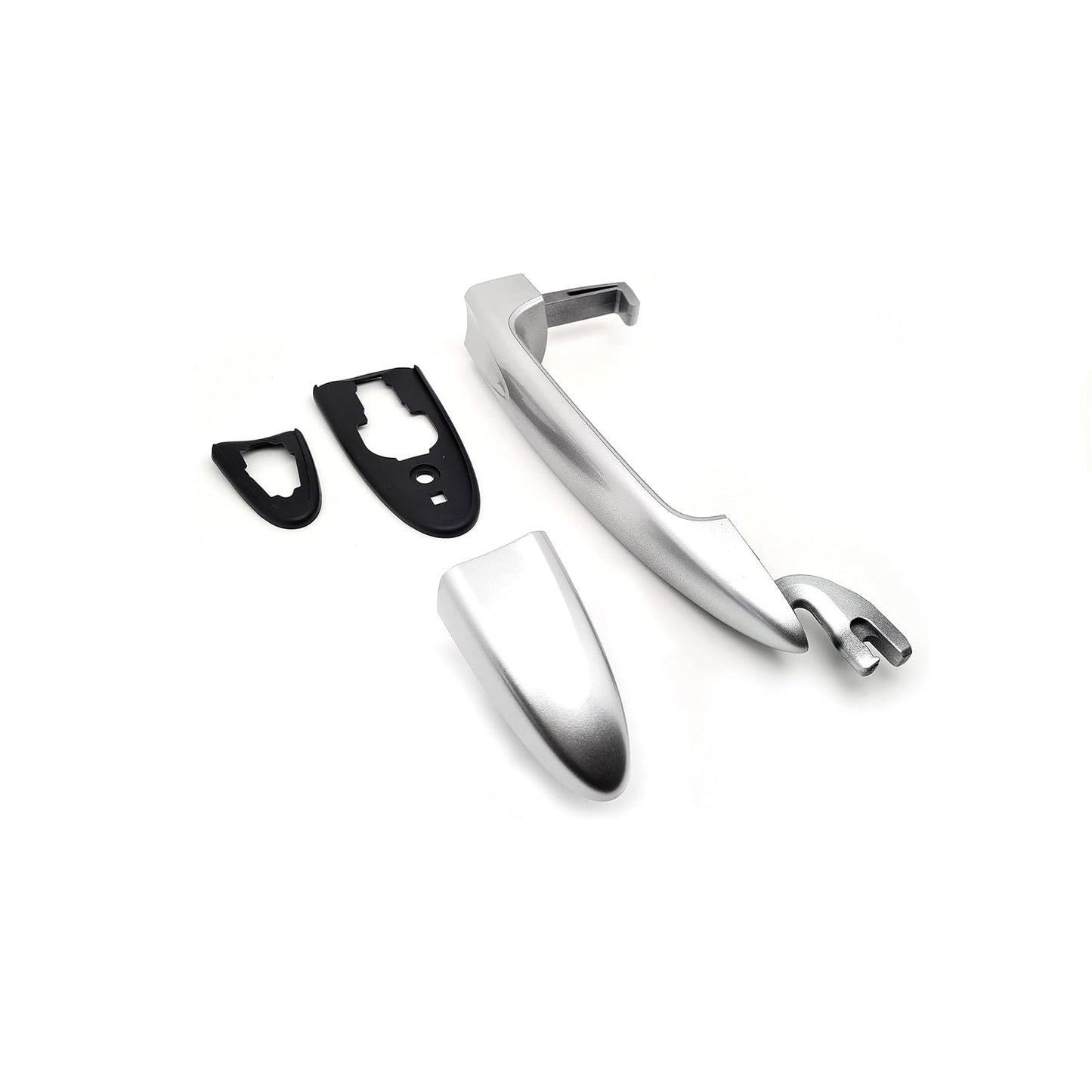 CG94 - Maniglia Apriporta Esterna Satinata Anteriore Destra [Lato Passeggero] Compatibile per Auto Y 2003-2006