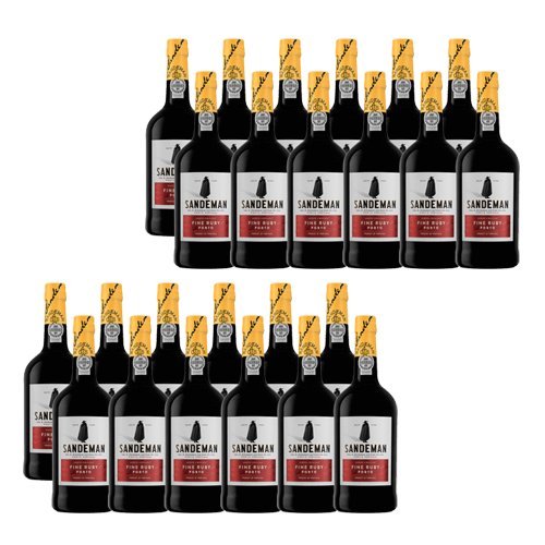24 x Sandeman Ruby 0,75L (19,5% Vol.)