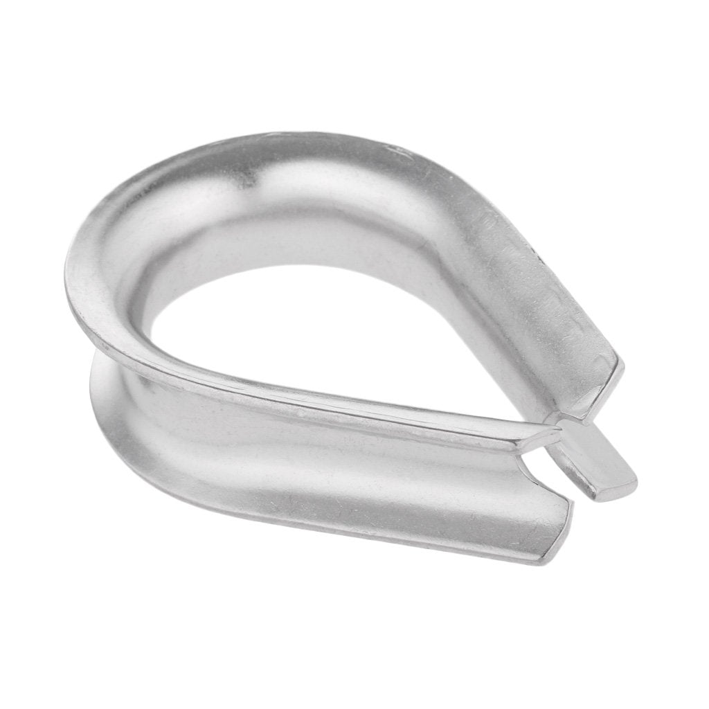 gazechimp Acciaio Inox redancia fune metallica kauschen fune metallica Morsetti per 14 mm della fune metallica