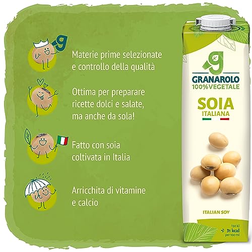 Granarolo 100% Vegetale Bevanda Soia Uht, 1000ml