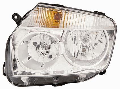 FARO DEPO H7-H1 PRED. REG. ELETTR. PARABOLA CROMATA DACIA DUSTER 05/'10>09/'13 - SX