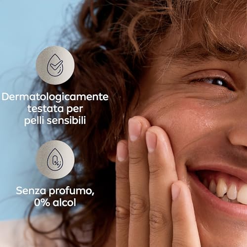 NIVEA MEN Sensitive Balsamo Dopobarba Uomo 100 ml, Dopobarba uomo per un sollievo immediato dalle irritazioni e una pelle morbida e sana, Balsamo barba per il post-rasatura delle pelli sensibili