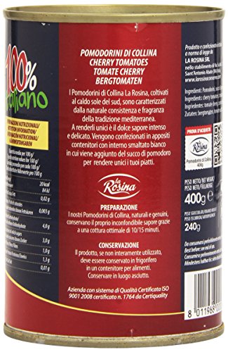 La Rosina Pomodorini - 12 pezzi da 400 g [4800 g]