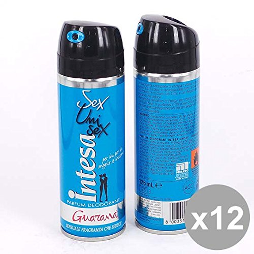 Set 12 INTESA Sex Deodorante Spray 125 Guarana' Deodoranti per il corpo