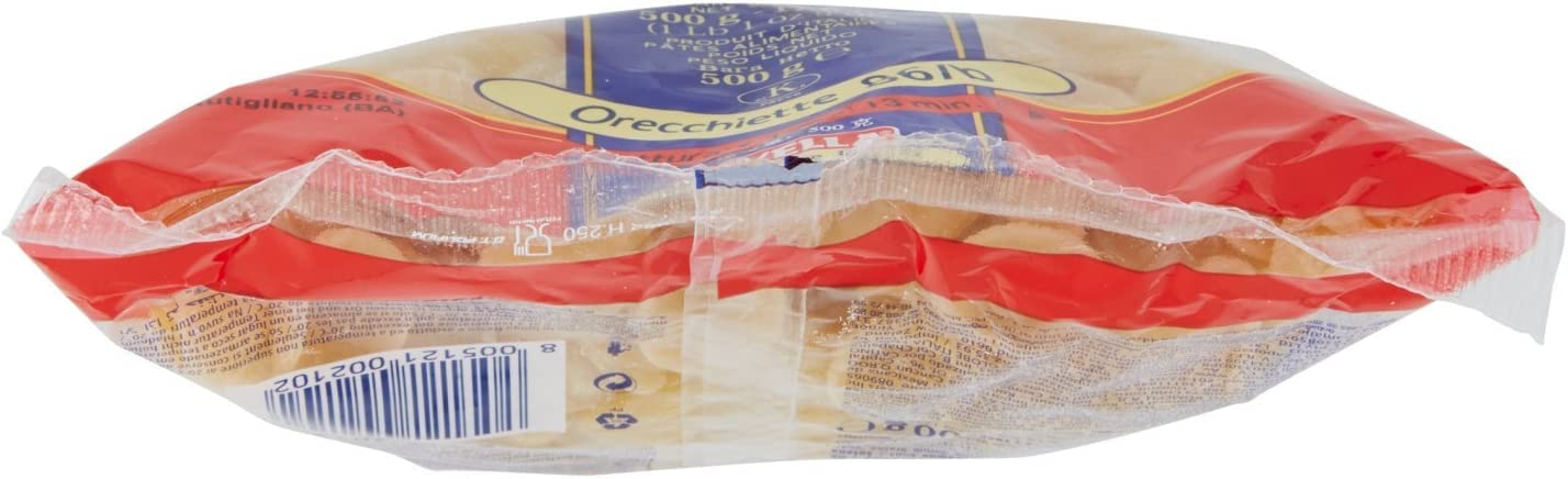 10 Pasta Divella 100% Italiana N ° 86/b Orecchiette 500 gr