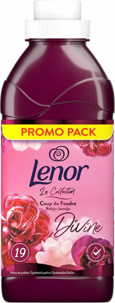 Lenor Robijn Jasmijn - Ammorbidente - Confezione risparmio 8x19 lavaggi