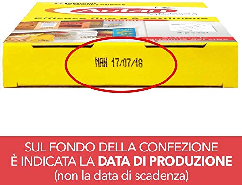 Autan Trappola Antitarme Alimentari, Elimina le Farfalline del Cibo, per Dispensa Cucina, Agisce Efficacemente fino a 8 Settimane, Inodore, 1 Confezione Contenente 2 Trappole Adesive