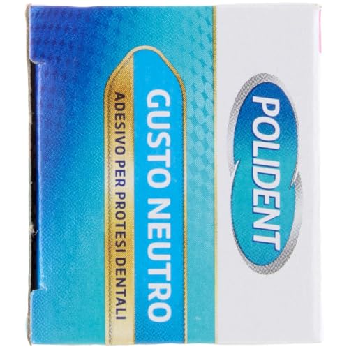 Polident Adesivo per Protesi Dentali, Gusto Neutro, 70g