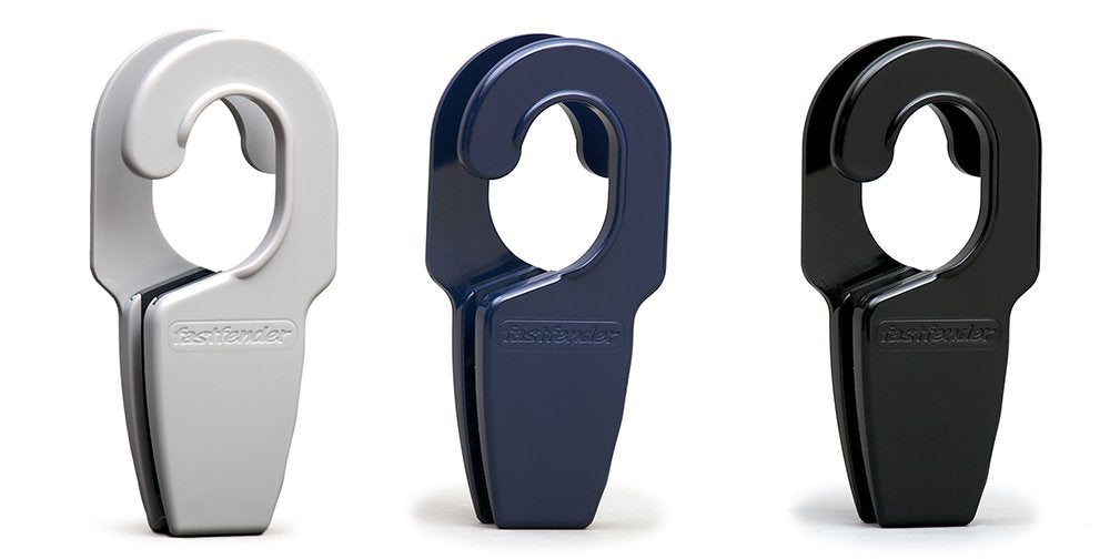 Fast Fender Clip per binari di 32 mm (coppia): grigio