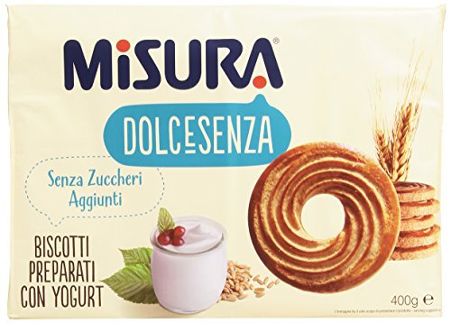 Misura - Biscotti, Dolcesenza, Preparati con Yogurt - 400 g