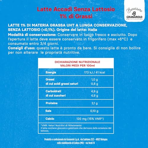 Granarolo, Latte UHT Accadì