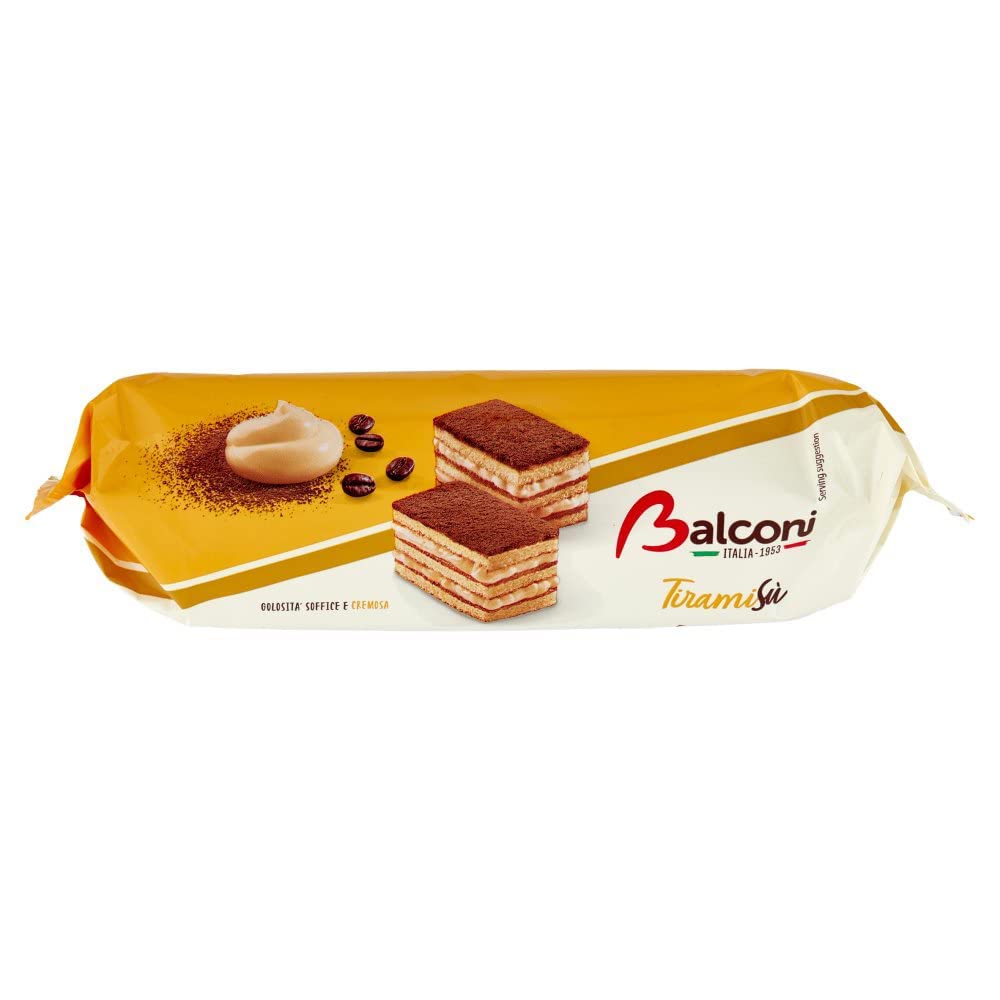 Balconi Tiramisu Torta 3 Pezzi Da 400 Grammi