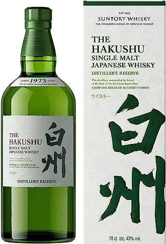 Suntory The Hakushu DISTILLER'S RESERVE Single Malt Japanese Whisky 43% Vol. 0,7l in Giftbox