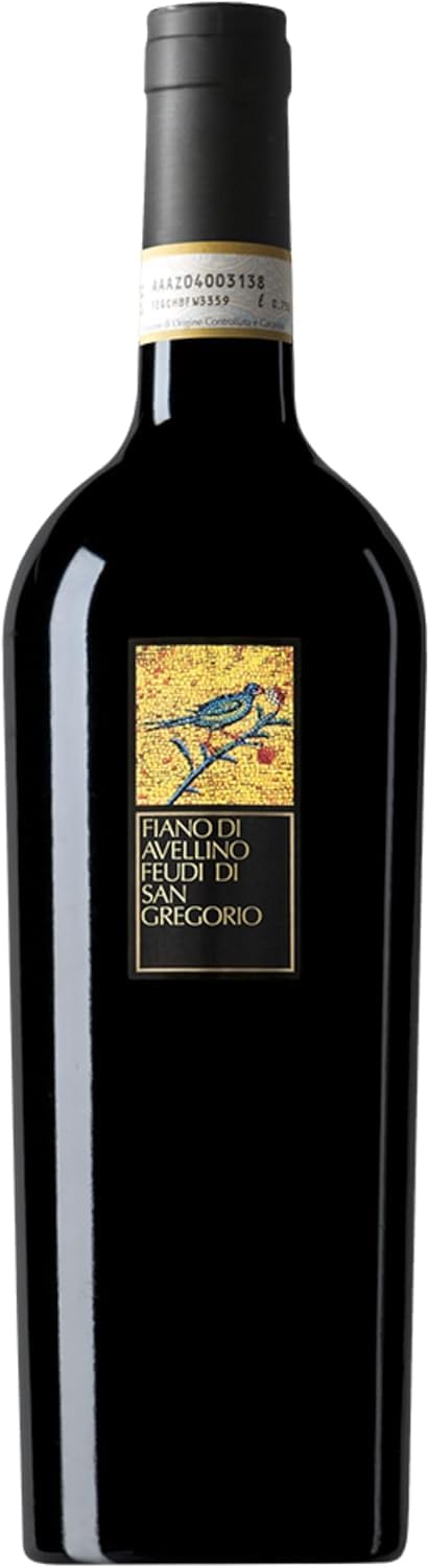 Feudi di San Gregorio Fiano di Avellino DOCG 2024 | Vino Bianco Fiano di Avellino | Confezione da 3 Bottiglie da 750ml