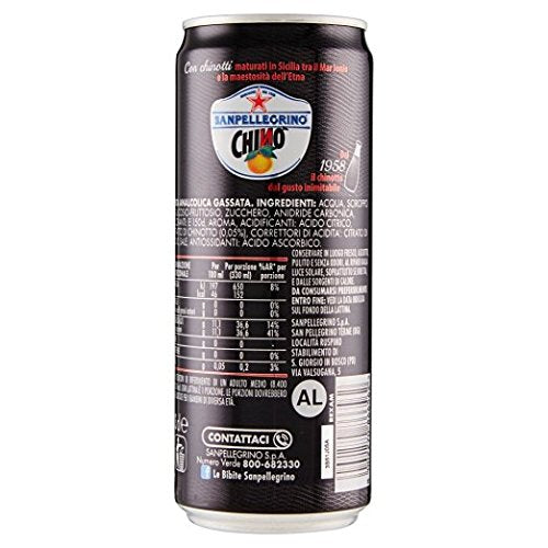Sanpellegrino: Chinotto "Chinò" Soda Italiana 11,15 Oncia Fluida (33cl) Confezioni (confezione da 20) [Importazione Italiana]