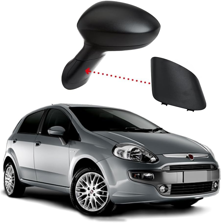 CG94 Base Specchio Calottina Copriviti Compatibile GRANDE PUNTO dal 2005-GRANDE PUNTO EVO dal 2009