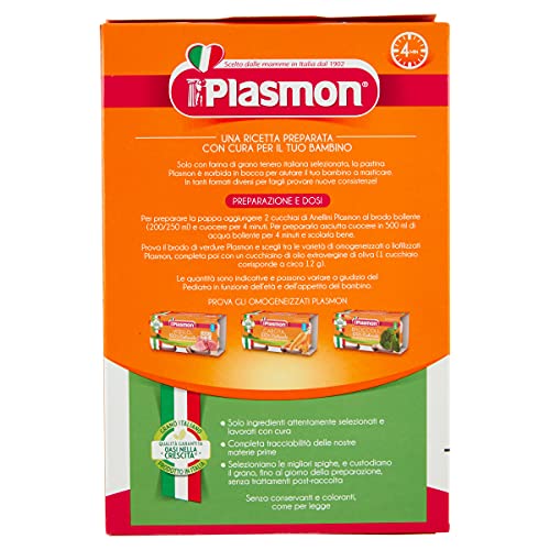 Plasmon Pastina Anellini 340g