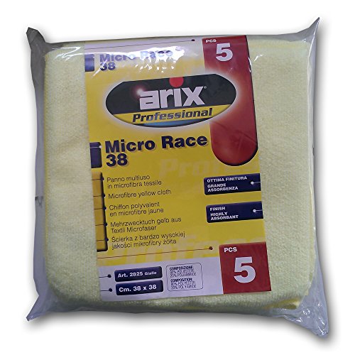 Arix - Panno Multiuso in Microfibra Microrace - 38x38