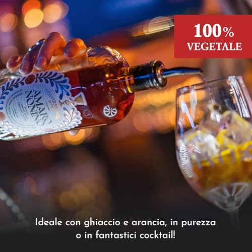 Distillerie Nonino dal 1897, Amaro Nonino Quintessentia, Liquore d'erbe nobilitato da Acquavite d'Uva invecchiata in barriques - bottiglia in vetro da 700 ml